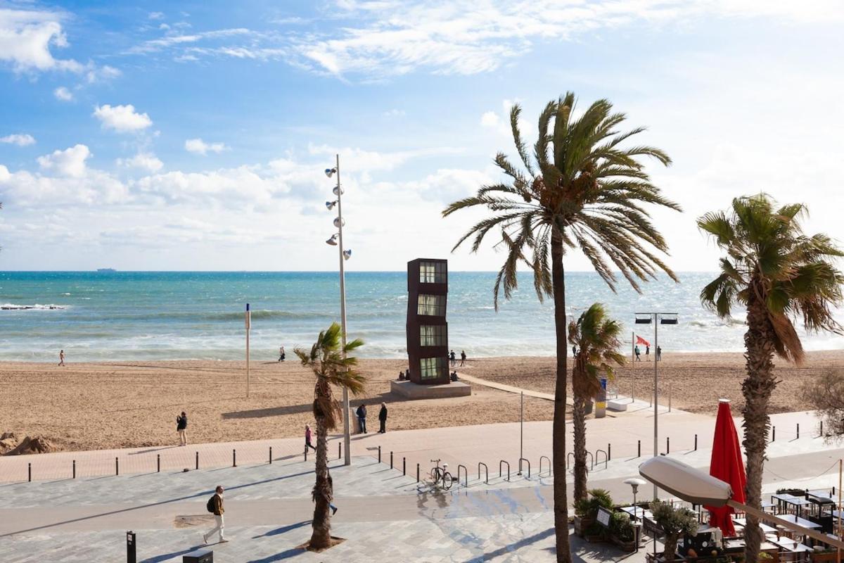 Studio Touching The Beach Apartment Barcelona Exterior photo