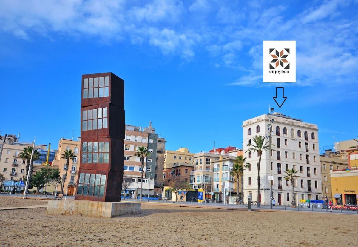 Studio Touching The Beach Apartment Barcelona Exterior photo